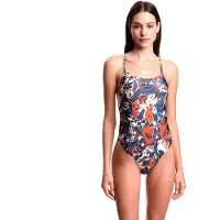 Emporio Armani für Damen. EW000797_AF20242 Badeanzug Piece blau (XL), Strandbekleidung, Polyamid