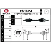EAI Antriebswelle T97153A1