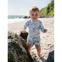 Filibabba Villads UV-Schutzanzug, Christian's Whale Tales, 3-4 Jahre
