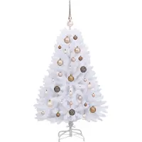 vidaXL Lumi (mit 150 LEDs und roségoldenen Kugeln)