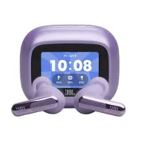 JBL LIVE BEAM 4 – True Wireless Noise-Cancelling-Ohrhörer, kabelloses Laden, Smart Case, Lila
