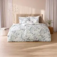 Estella Mako Interlock Jersey Bettwäsche Susanne multicolor 160x210 cm + 65x100 cm - bunt