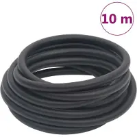 Syfax Hybrid-Luftschlauch Schwarz 0,6" 10 m Gummi und PVC