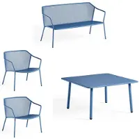 Emu Darwin Gartenlounge-Set 4-teilig blau