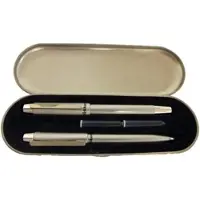 Pelikan Schreib-Set 3000 Chrom nach 2003 Füller mit Iridium Feder+ Kugelschreiber