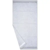 Ross Walk-Frottier Handtücher Querstreifen 4840 Duschtuch 70x140 cm | granit-weiss - grau