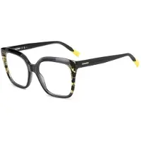 Missoni Damen MIS 0158 ACI Rahmen von BRILLEN Acetat Havanna/Grau Quadratisch