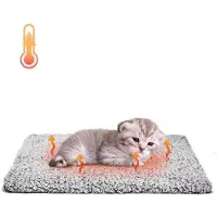 OEM Wärmemat für Haustiere, superwarme Matte für Hundeboxen, geeignet für Innen- und Außenhaustiere, waschbare Anti-Slip-Matte für Hundeboxen, geeignet für mittelgroße und kleine Hunde und Katzen 115*70