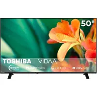 Toshiba 50UV1563DDW 50 Zoll Smart TV VIDAA 4K UHD Fernseher Dolby Vision HDR, Triple-Tuner (2026)
