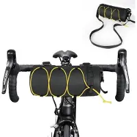 OEM Wasserfeste Fahrradtas Grosse Kapazität Mit Schultergurt - Vorderradtasche MTB Rennrad Gelb