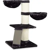 Canadian Cat Company Kratzbaum Regina · anthrazit-beige · ca. 100 x 100 x 108 cm