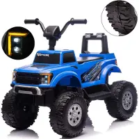 Milly Mally Kinder Elektrofahrzeug Ford Raptor Offroad Quad mit Akku und Eltern-Fernbedienung