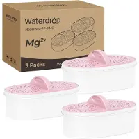 Waterdrop [Original] WD-PF-01 Magnesium Ersatzfilter für Alle Pitcher und Dispenser, Hält Bis Zu 2 Monate (3 Packungen)