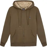 Faguo Meygal Sweat Knit - Herren Sweatjacke, Größe:XXL, Farbe:brown