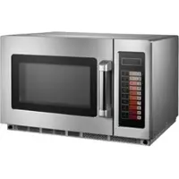 EURAST Edelstahl-mikrowelle 34 l. digital glatte fläche 2 magnetron 1,8 - 575x530x370 mm - 3000 W 230/1V - 17409660