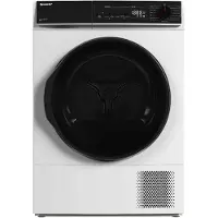 Sharp KD-PRO8S7GWC-DE Wärmepumpentrockner 8kg SoftTouch-Bedienung BuzzerStop