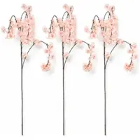 Layba Kirschblütenzweig 3er-Set rosa 100 cm