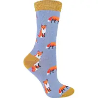 Miss Sparrow - Womens Novelty Animal Soft Bamboo Atmungsaktive Socken