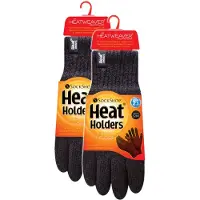 Heat Holder Herren Thermohandschuhe mit schützender Rippbündchen