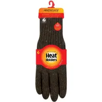 Heat Holder Herren Winter Warme Weiche Fleece Futter Thermohandschuhe