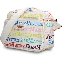 Gian Marco Venturi Gianmarco Venturi Umhängetasche für Damen, , mehrfarbig, mit Reißverschluss, 28x10x19 cm