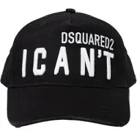 Dsquared2 Baseballmütze Herren schwarz