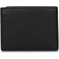 Pierre Cardin Herren Portemonnaie , echtes Leder, schwarz, schlankes Design, kompakt