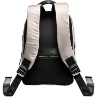 Momo Design Rucksack, Blau, mit Reißverschluss, Fächer, aus Nylon, mit Tragegriff, 29x36x16 cm