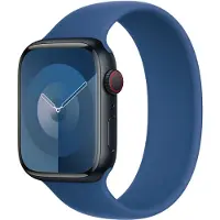 Apple Silikon Solo Loop für Watch | 44/45/46/49 mm - Größe 9 - Ocean Blue