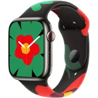 Apple Sport Armband für Watch | 38/40/41/42 mm - Größe M/L - Black Unity