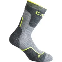 CMP Trekking Wool Mid 3i49174 Socks Grün,Grau EU 34-36 Junge