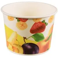 Papstar Starpak 50 Eisbecher, Pappe rund