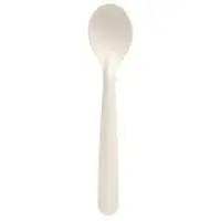 Papstar Kaffeelöffel "pure" 14,5 cm, weiß, umweltfreundlich | Faltschachtel (50 Stück)