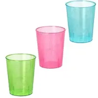 Papstar Starpak Gläser für Schnaps, PS 4 cl Ø 4,2 cm, 5,2 cm farbig sortiert 960 Stück