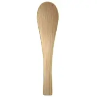 Papstar Bambus Löffel "pure" 13 cm, ideal für Fingerfood "Asia" | Faltschachtel (50 Stück)