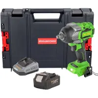 Procraft PWA36bb Akku Schlagschrauber 20 V 850 Nm 1/2" Brushless + 1x Akku 4,0 Ah + Ladegerät + RHINO Toolcase