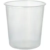 Papstar Starpak 100 Verpackungsbecher, PP rund, transparent 500 ml