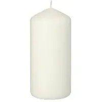 Papstar Starpak Stumpenkerze mit extra langer Brenndauer Ø 60 mm, 130 mm Rot