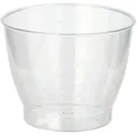 Papstar Starpak Trinkbecher, PS 0,1 l Ø 6,8 cm, 5,4 cm glasklar 225 Stück