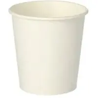 Papstar Starpak 1000 Trinkbecher für Kaltgetränke, Pappe 0,1 l Ø 6,25 cm · 6,3 cm weiss
