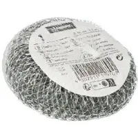 Papstar Starpak Topfreiniger, Draht rund Ø 10 cm · 3 cm , kratzend | Netz (1 Stück)