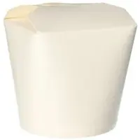 Papstar Starpak 50 Snackboxen "To Go" eckig - 750 ml weiss