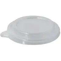 Papstar Starpak 600 Deckel für Salatschalen, PS "To Go" Ø 12,5 cm · 2,1 cm glasklar