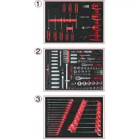 Ks Tools 713.0215, Chrom-Vanadium-Stahl, 12,6 kg, 215 Werkzeug