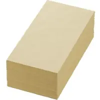 Duni GmbH Zellt Servietten 40x40 cm, 3-lagig, creme - Hochwertige Tischdeko | Packung (250 Servietten)