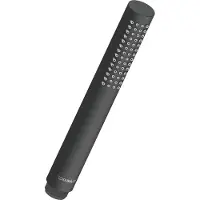 Duravit UV0642001046 Stabbrause, MinusFlow, Rain, Schwarz
