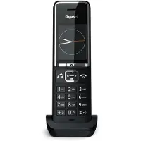 Gigaset 550 HX, Analoges/DECT-Telefon, Kabelloses Mobilteil, Freisprecheinrichtung, 200 Eintragungen, Schwarz