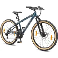 Bikestar Mountainbike 21 Gang Shimano RD-TY300 Schaltwerk Kettenschaltung für Damen und Herren, Kettenschaltung