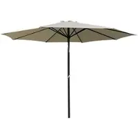 Hi Sonnenschirm Aluminium Beige 3 m UV50+