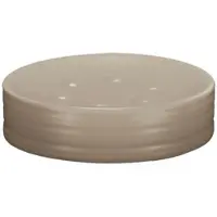 Kleine wolke Bad Accessoires Sahara Seifenschale 11x3 cm | basalt - braun
